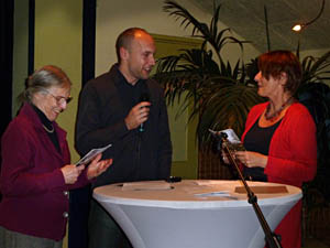 Jurgen Jasper presenteert boekje Jurgen Jasper presenteert boekje