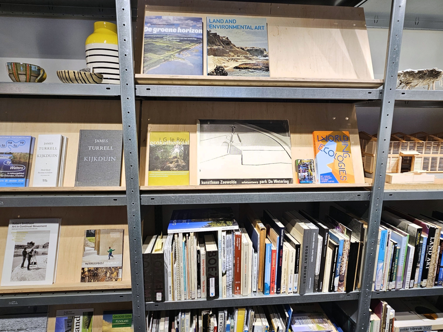 bibliotheek land art centraal lelystad ns station