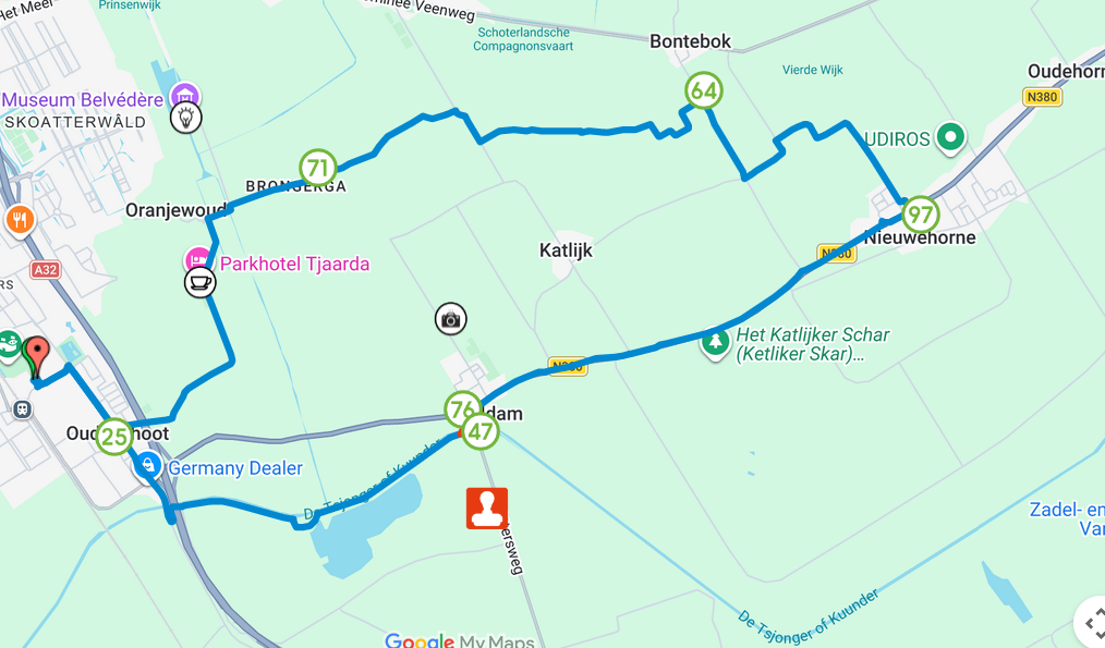 fietstroute doortrappen heerenveen 2026 ecokathedraal